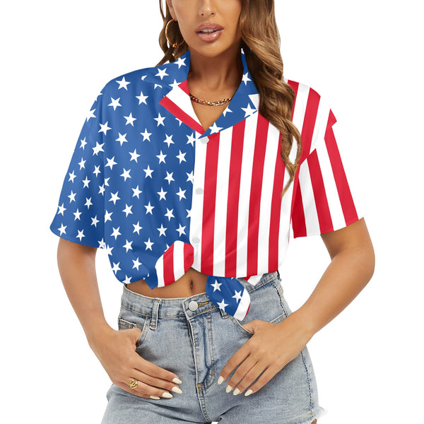 Freedom Sammy Blouse American Flag USA-Made