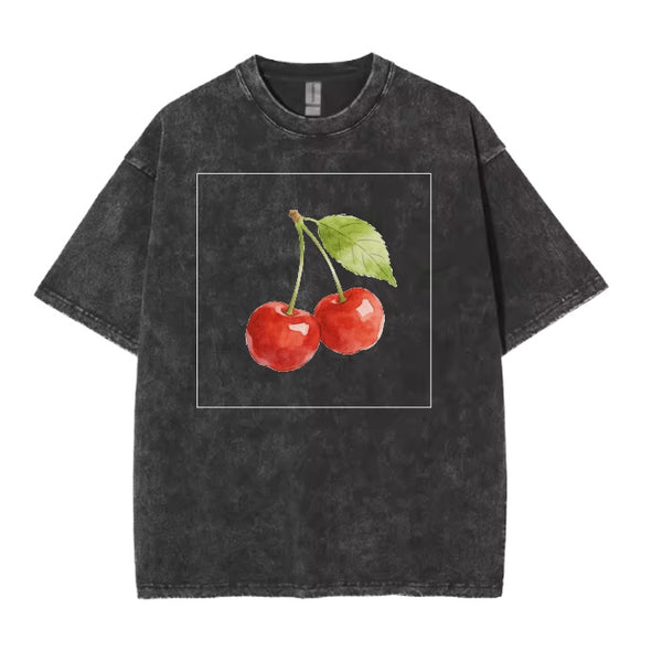 Cherry Mood Y2K Tee