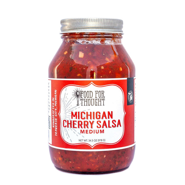 Truly Natural Medium Cherry Salsa - 32 oz jar