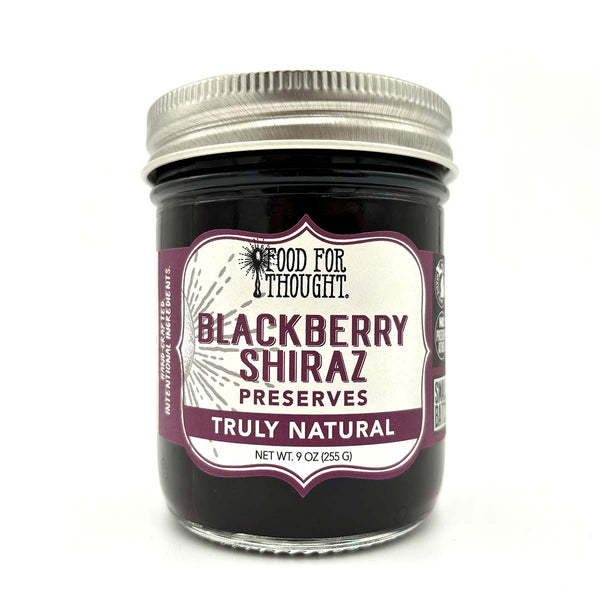 Truly Natural Blackberry Shiraz Preserves