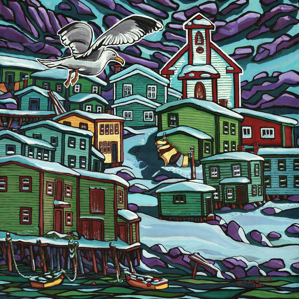 Stumpcraft Puzzles - Reilly Fitzgerald Parson Harbour: First Snow Wooden Jigsaw Puzzles