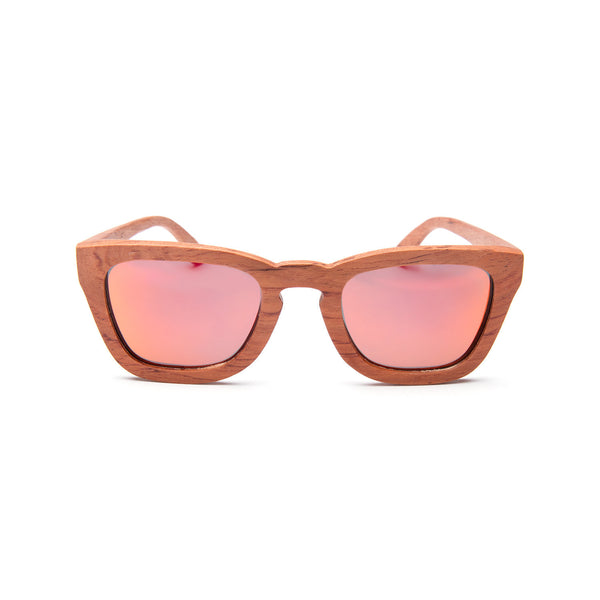 Venice Red Rosewood Sunglasses