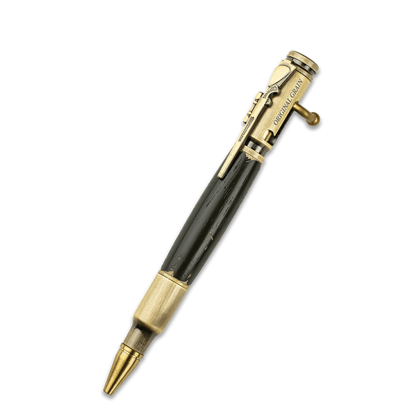 Military Brass Bolt-Action Pen