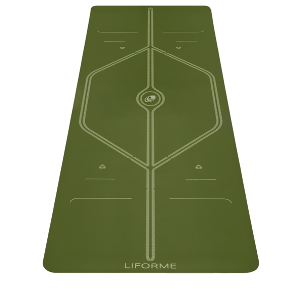 VNP Liforme XL Olive Yoga Mat - Handled