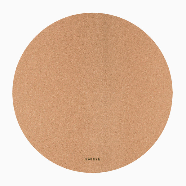 Essential Round Cork Yoga Mat | Multi-use | 53" dia