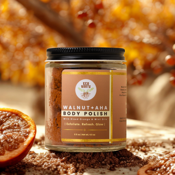 Walnut Citrus Body Scrub Polish