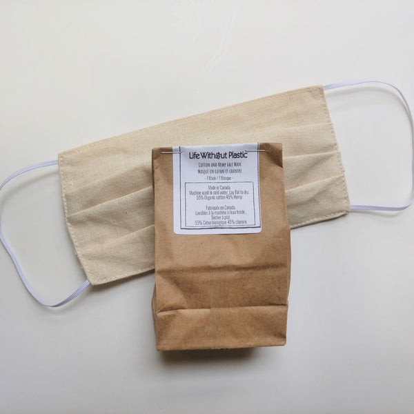Cotton and Linen Face Mask