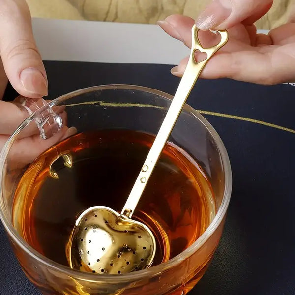 Elegant Heart Tea Infuser